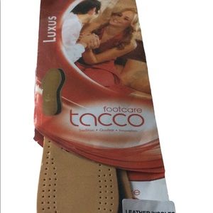 Lucy’s Foot Care Tacco Leather Insoles Womens Size 9